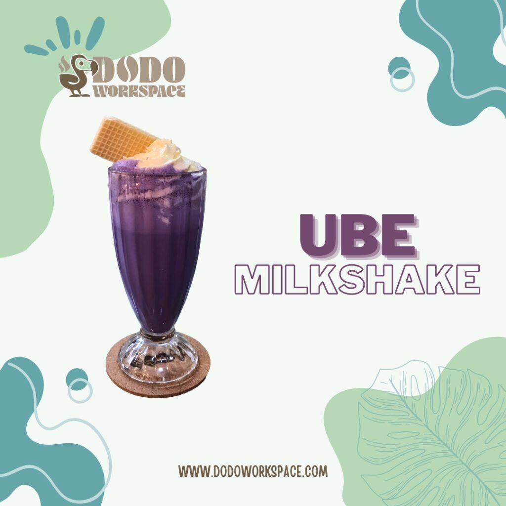 ube milkshake dodo workspace